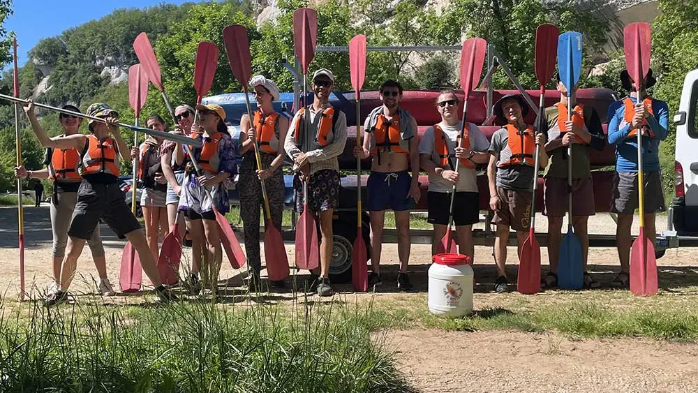 Canoë les 2 rivières à Limeuil