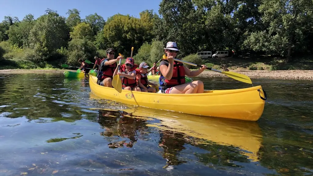 canoe famille lamonzie