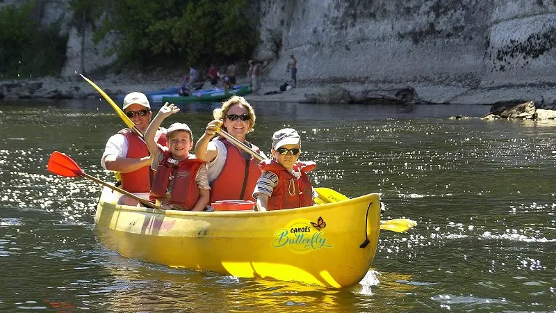 canoes butterfly