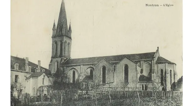 carte postal eglise