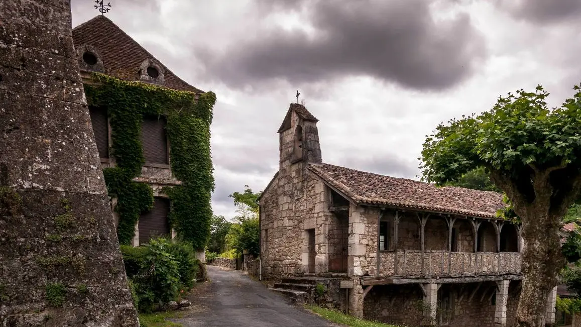 village de St Georges de Montclard