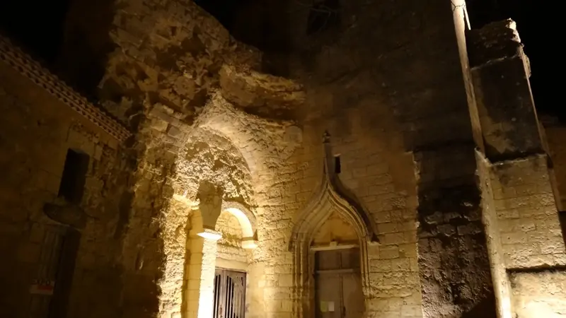 église de Sourzac by night