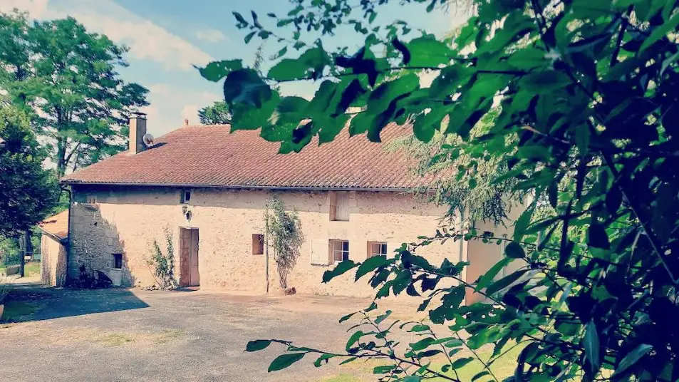 gîte Bosset, façade de la maison