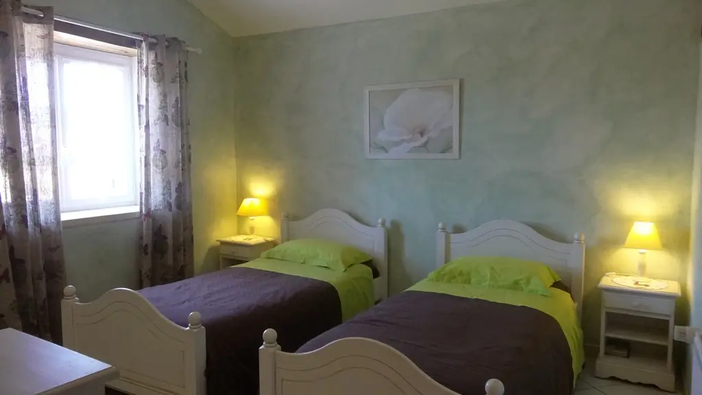 la chambre à l'étage