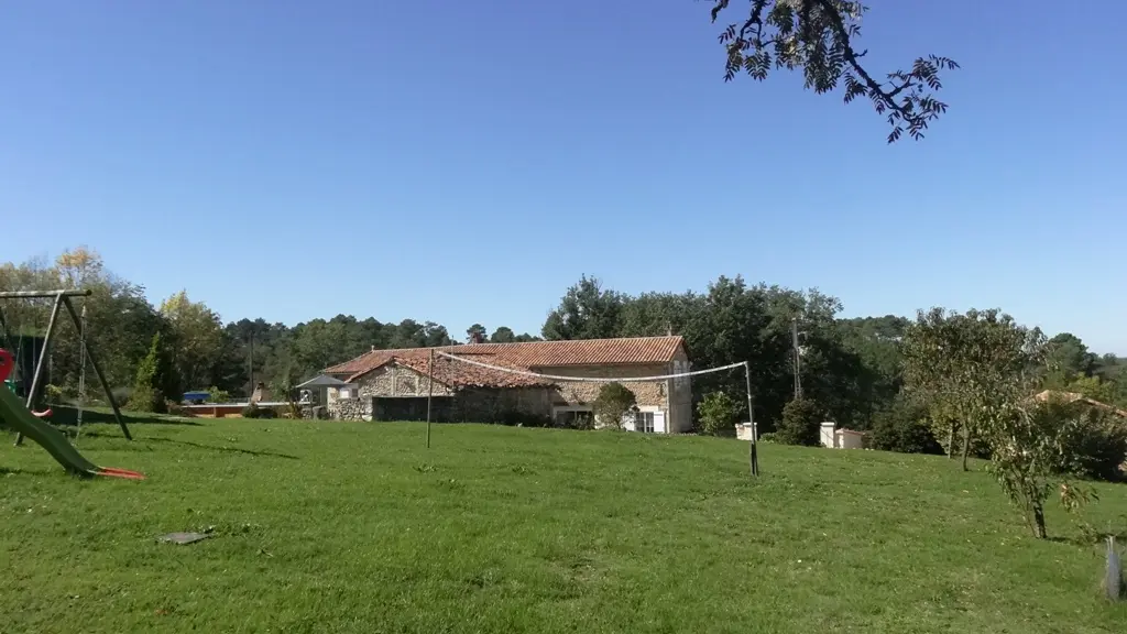 vue sur la campagne environnante