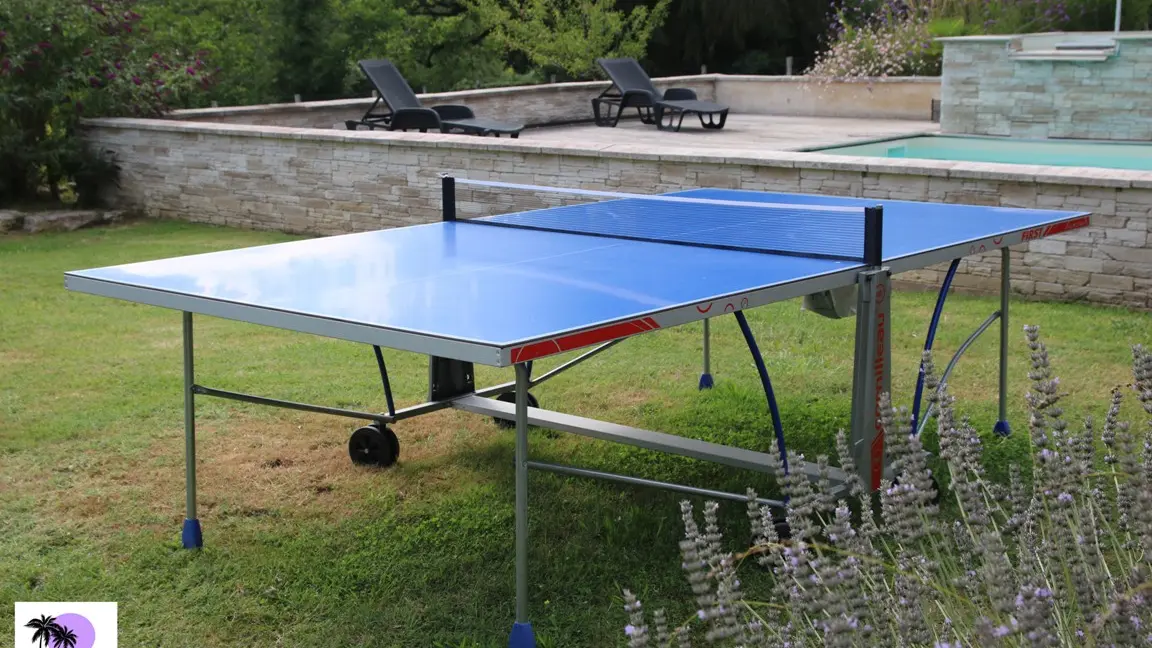 une partie de ping-pong