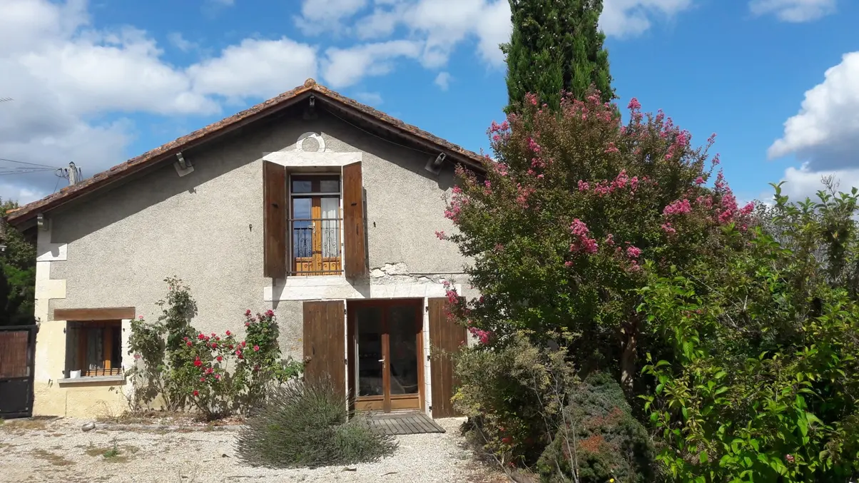 la façade du gîte