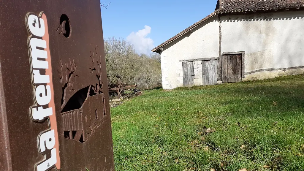 Vue sur la grange