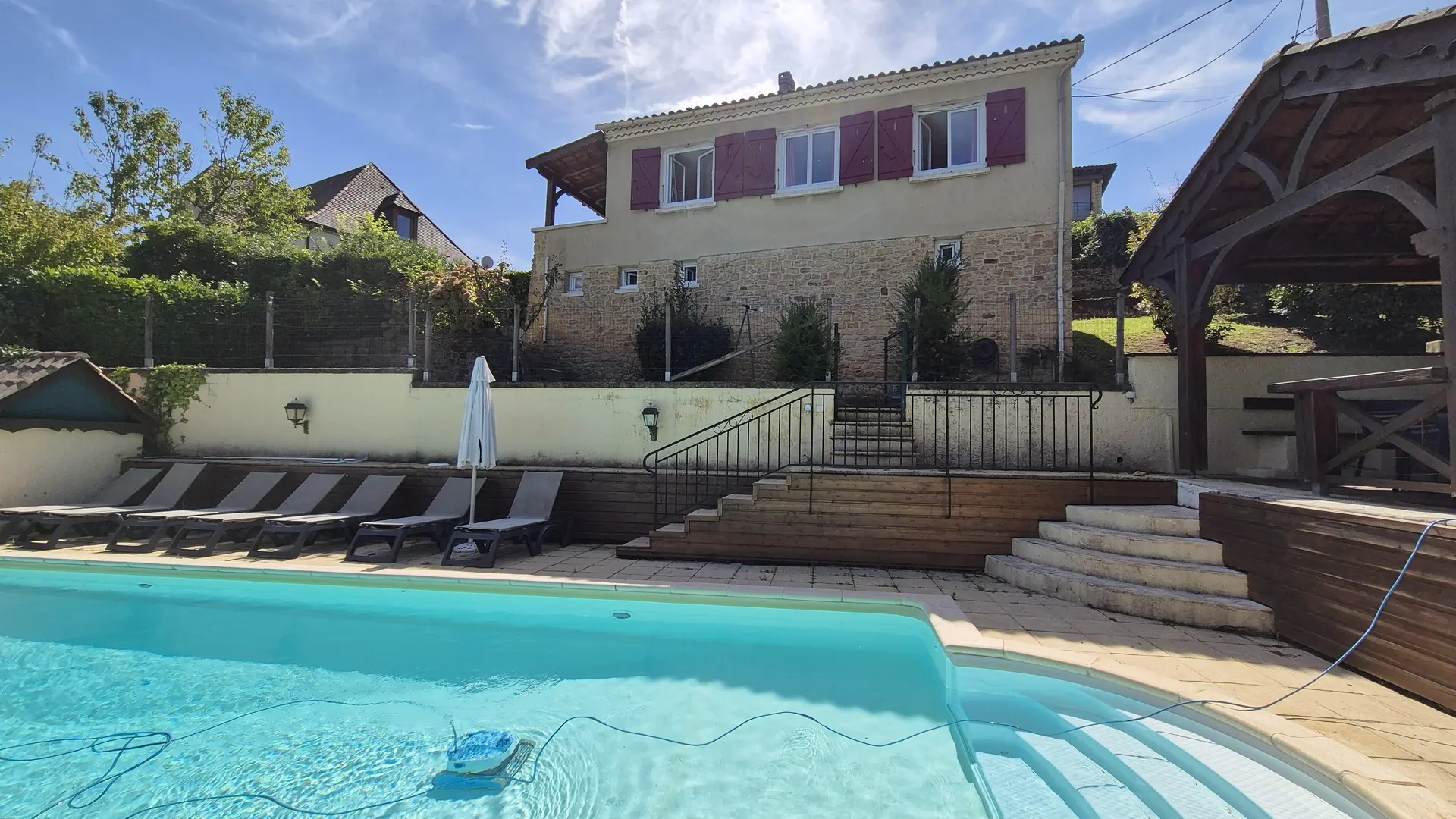 Villa du Pignol avec piscine à Sarlat_1
