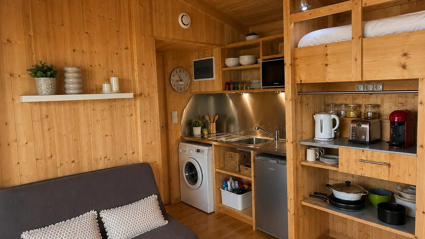 Cabane sur pilotis Ouetou clim spa et piscine_3