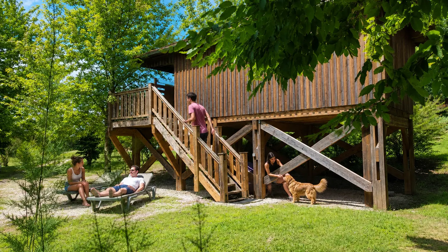 Cabane sur pilotis Ouetou clim spa et piscine_12