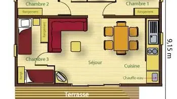 Chalet Marie avec clim et piscine proche de Sarlat_3
