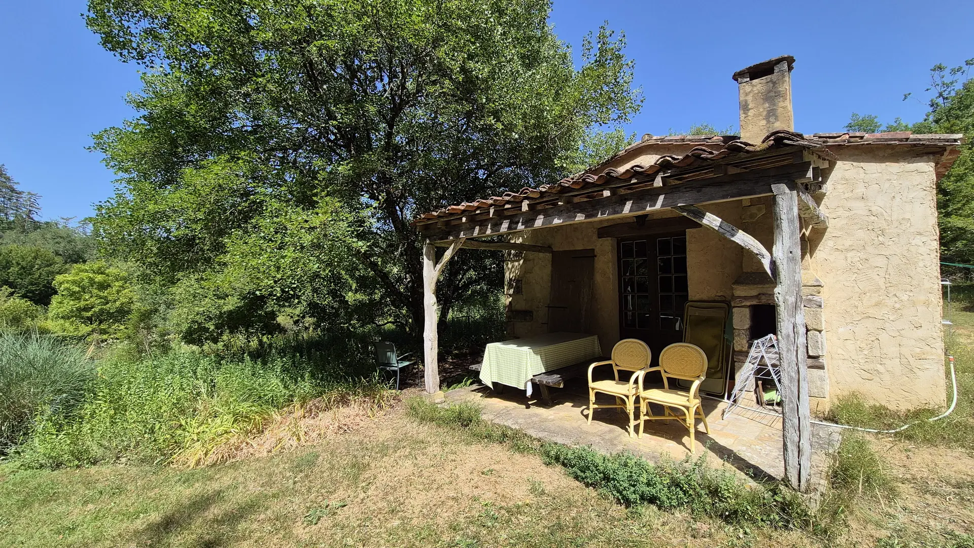 Le Vallon de l'Albarède avec piscine sud de Sarlat_17