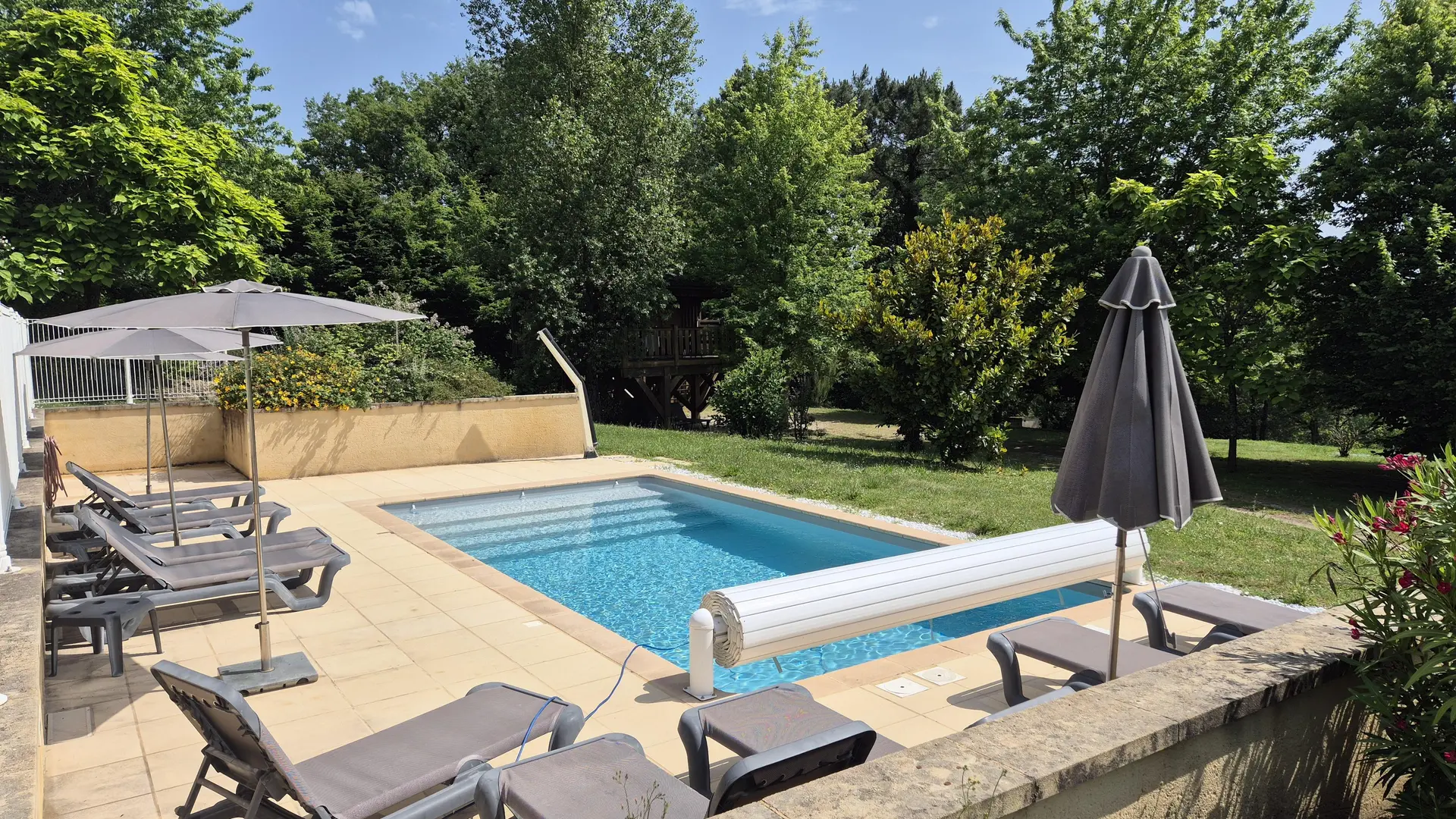 Chalet Marie avec clim et piscine proche de Sarlat_17