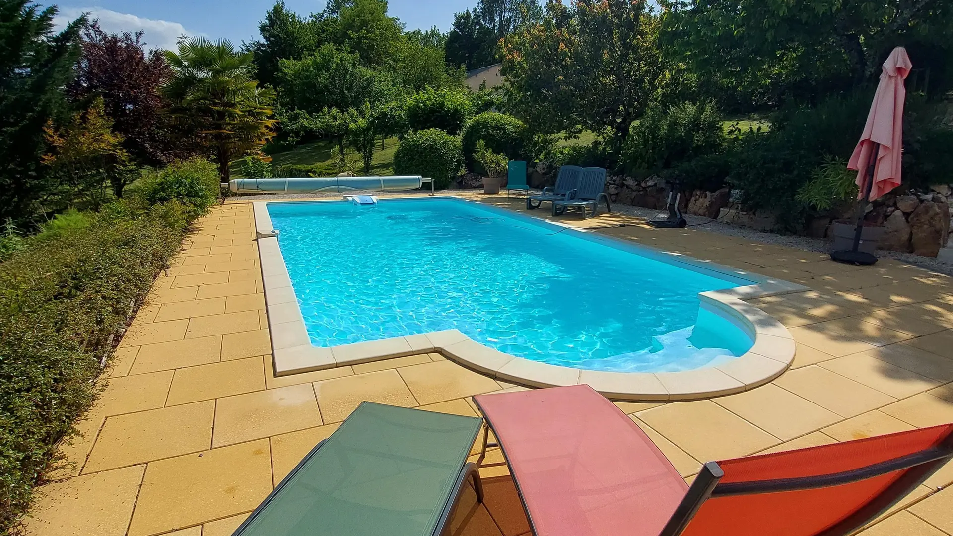 Le Bouscandier avec piscine privée proche Sarlat_31