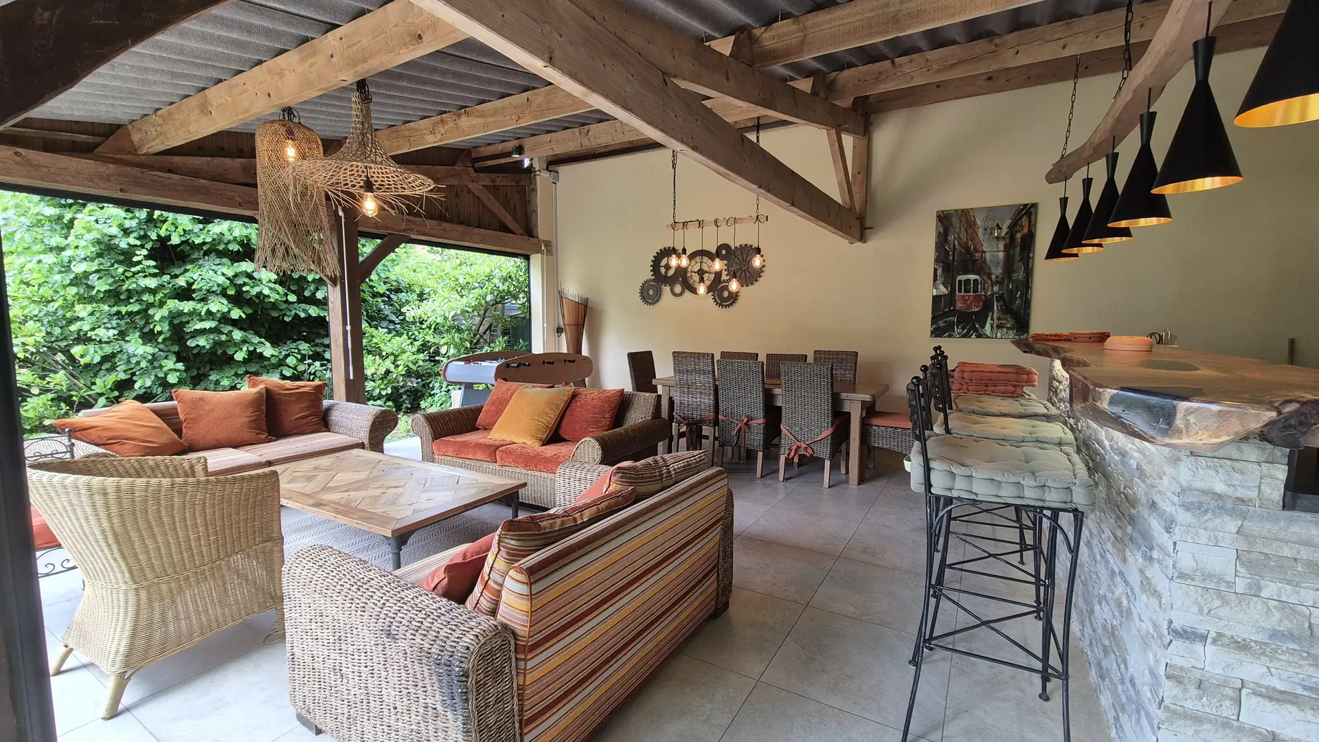 Villa le Lébérou avec piscine chauffée à Sarlat_38
