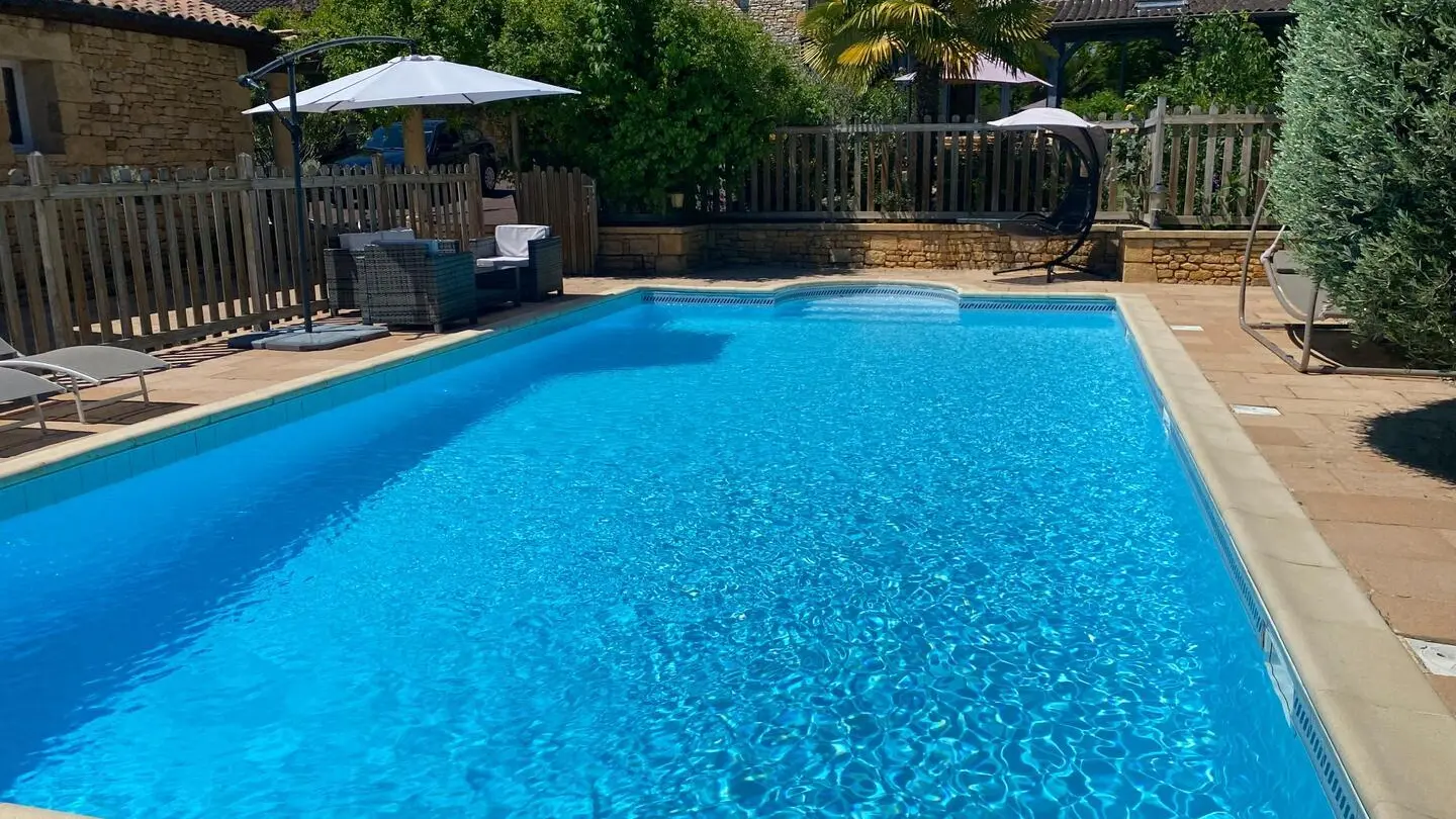 Villa le Lébérou avec piscine chauffée à Sarlat_27