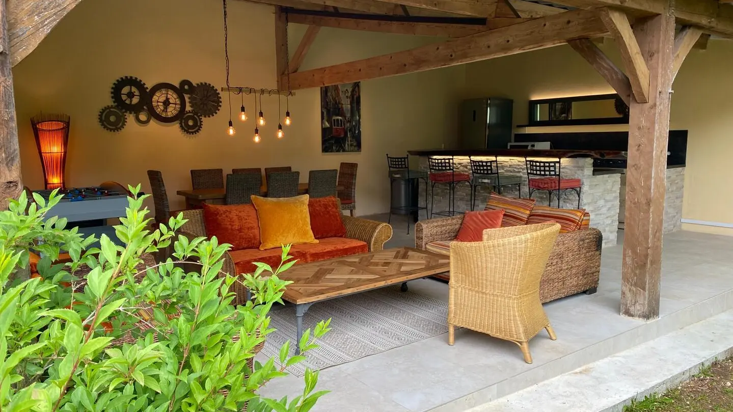 Villa le Lébérou avec piscine chauffée à Sarlat_36