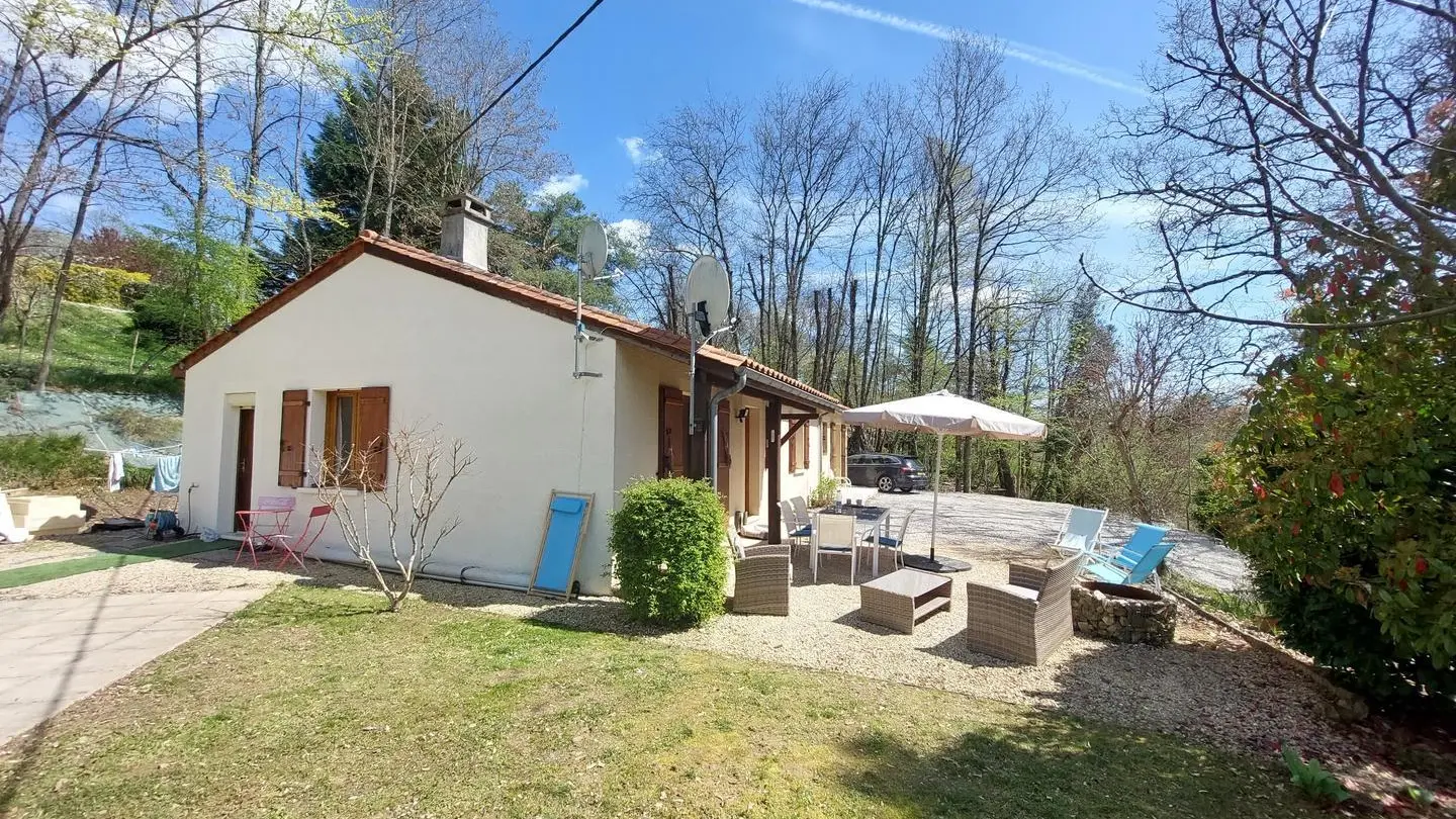 Maison Lacquidell climatisée piscine privée Sarlat_4
