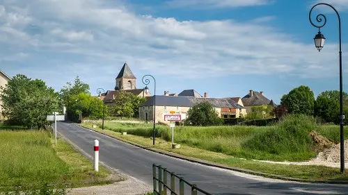 l'Ancien Vignoble zicht op Saint Julien de Lampon redim