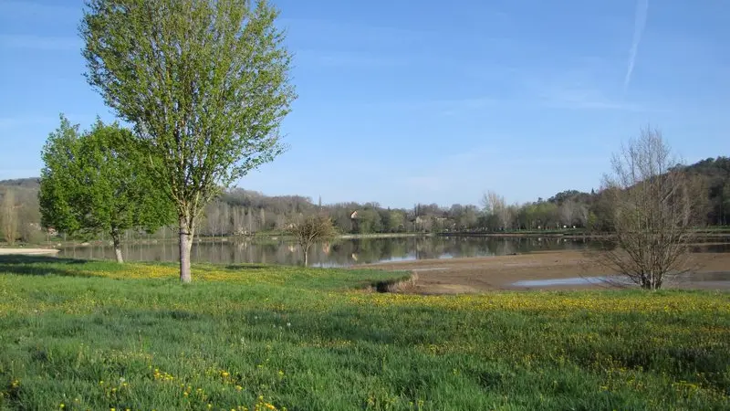 le lac de Groléjac est intéressant en période de migration