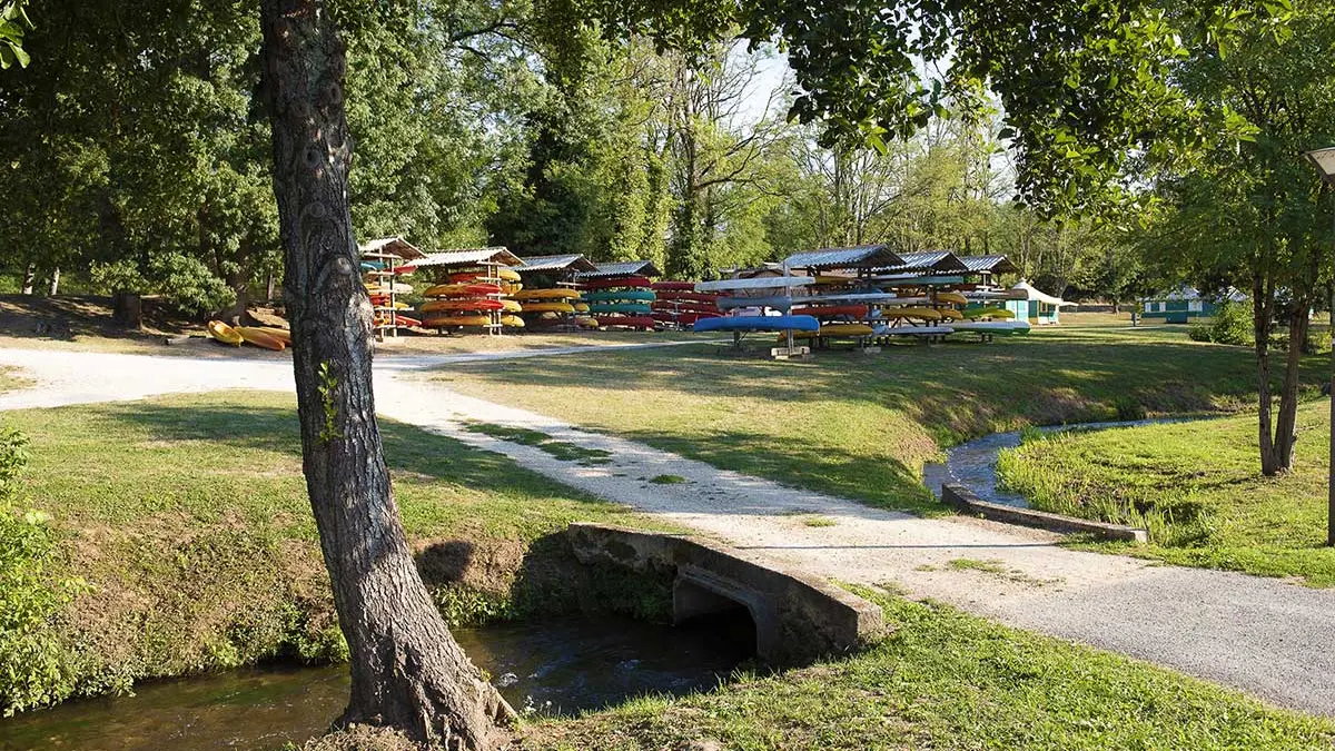 Base de plein de La Guillou - Canoë