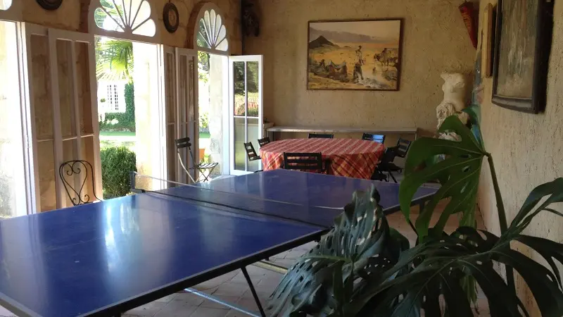 pool house