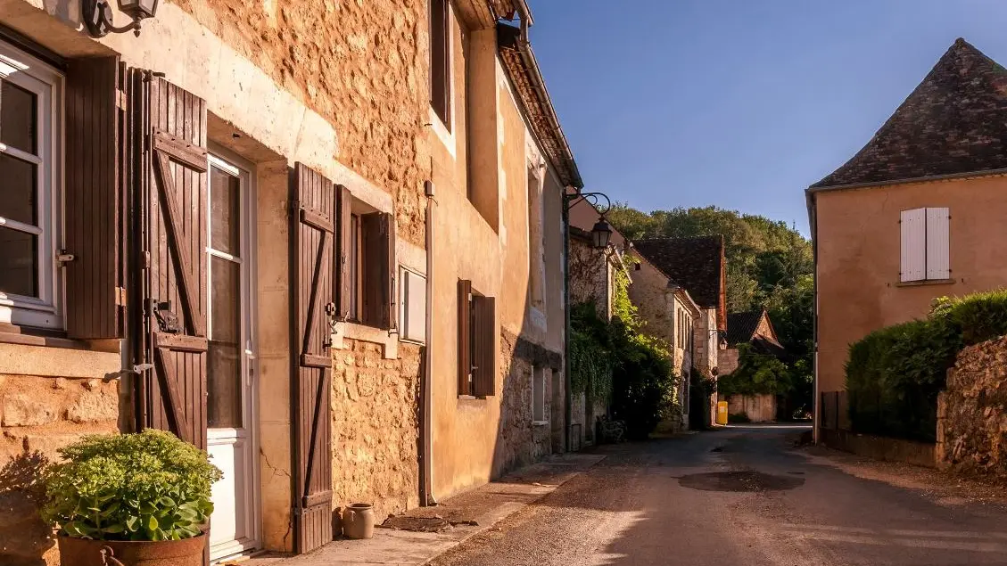 village de St Georges de Montclard