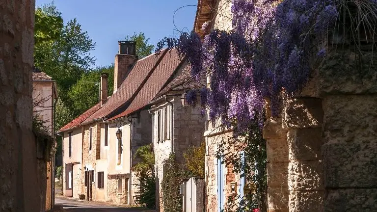 village de St Georges de Montclard