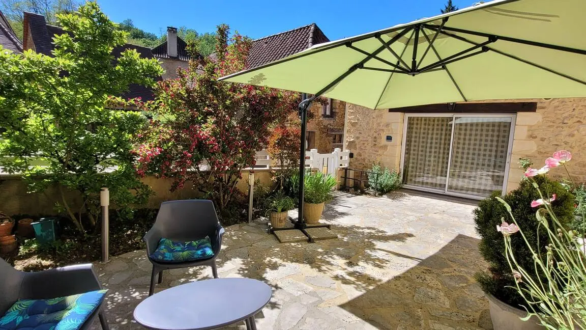 sauges rouges - terrasse