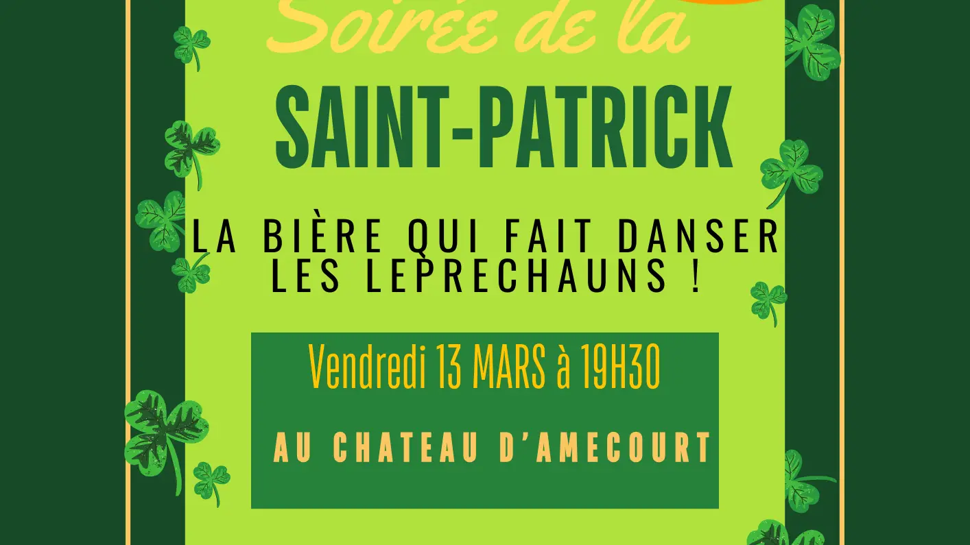 Soirée Saint-Patrick 14 03 26