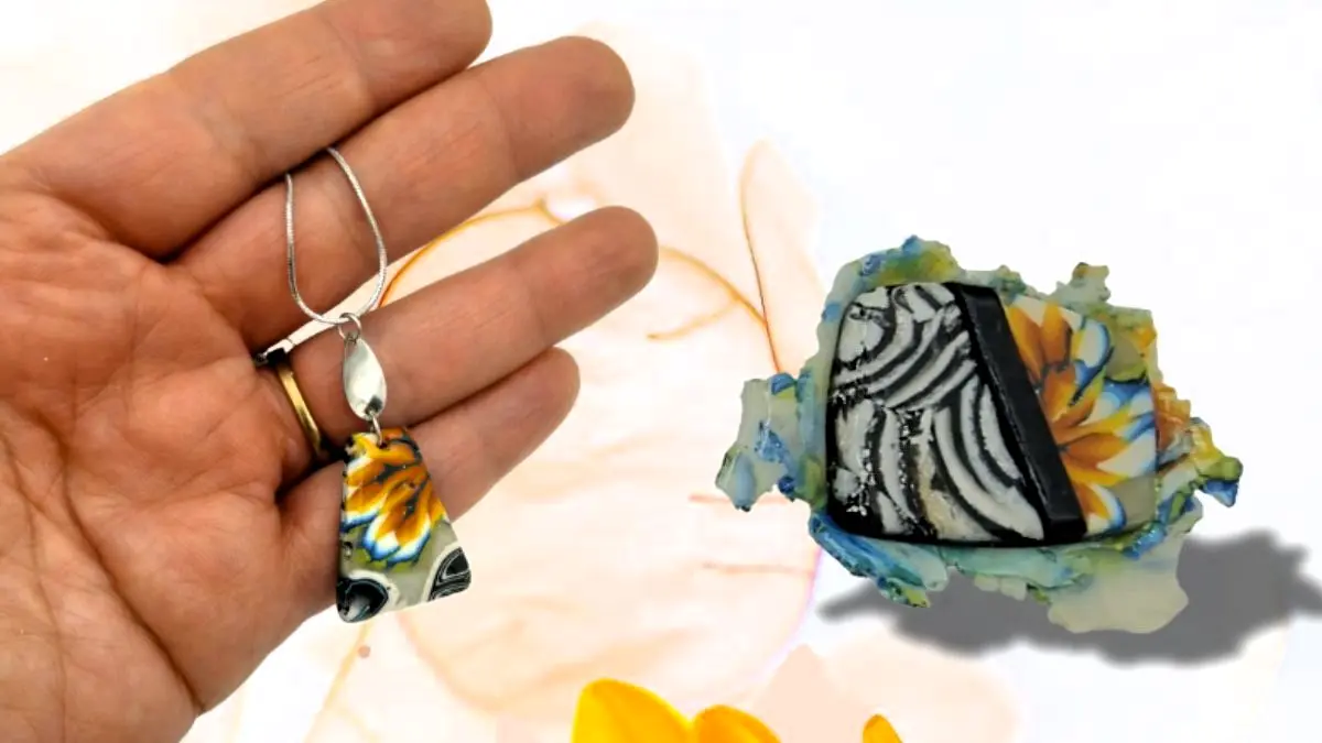 Broche et pendentif Lilou