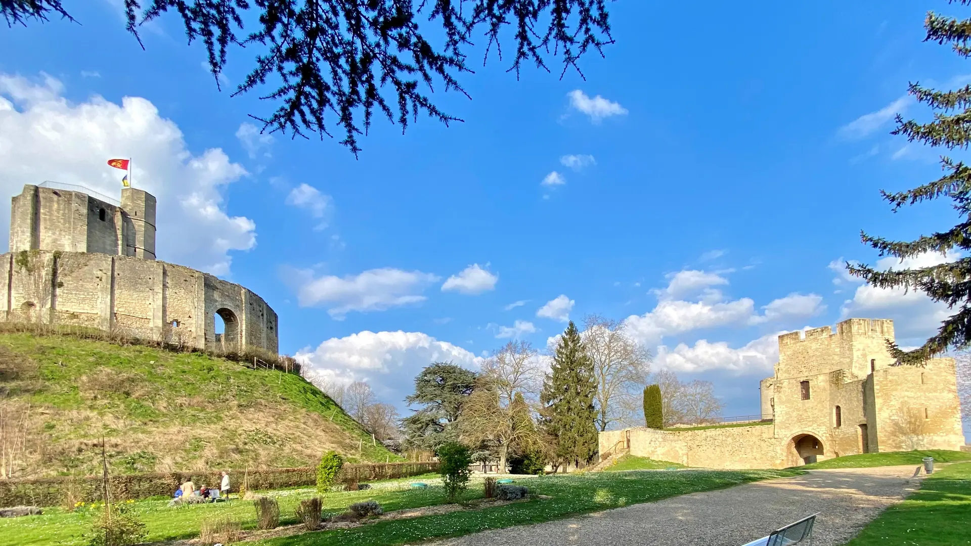 Château de Gisors 2024 motte et barbacane