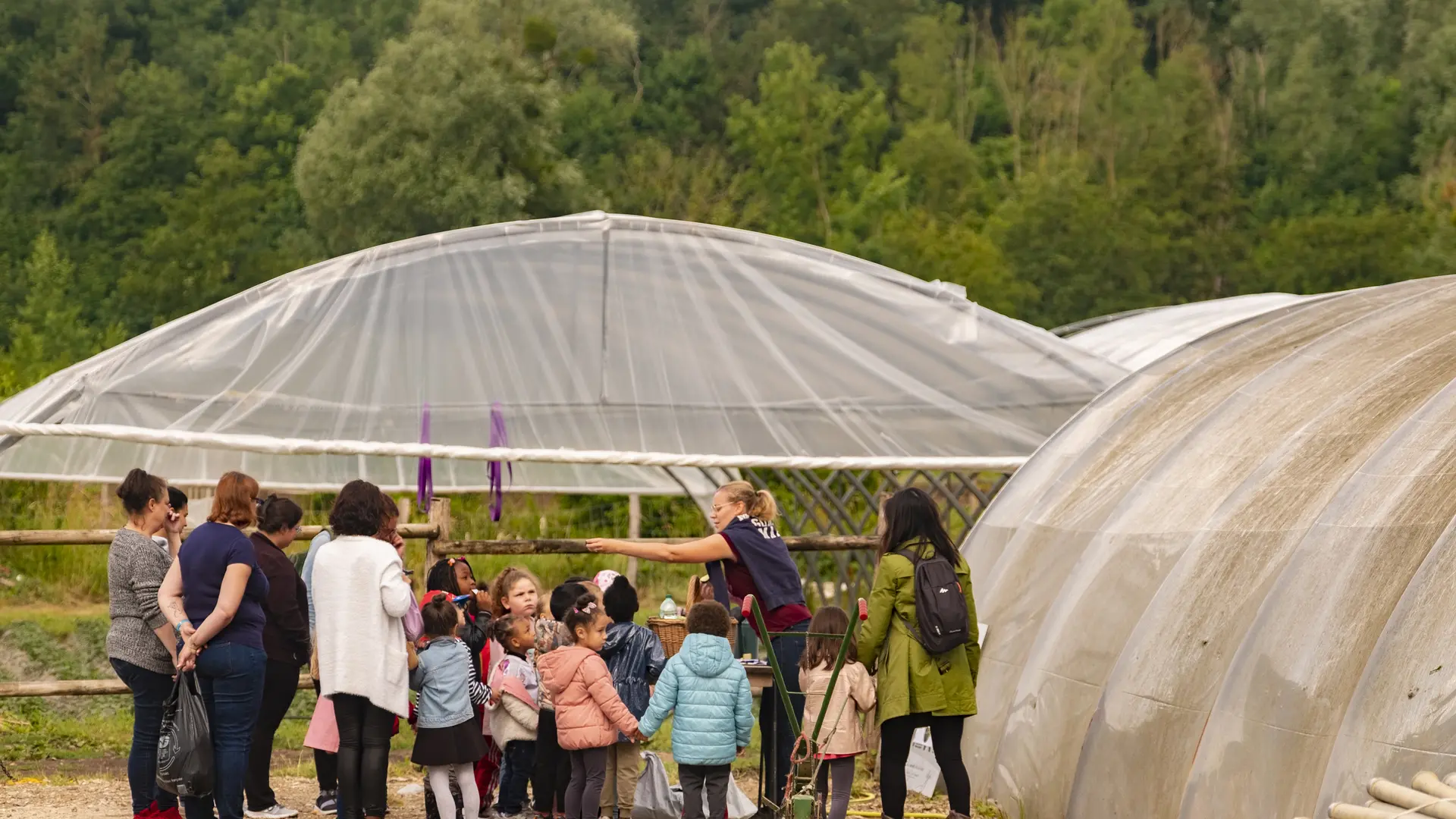 Gisors Fermette bio de l'Epte visite enfants 2