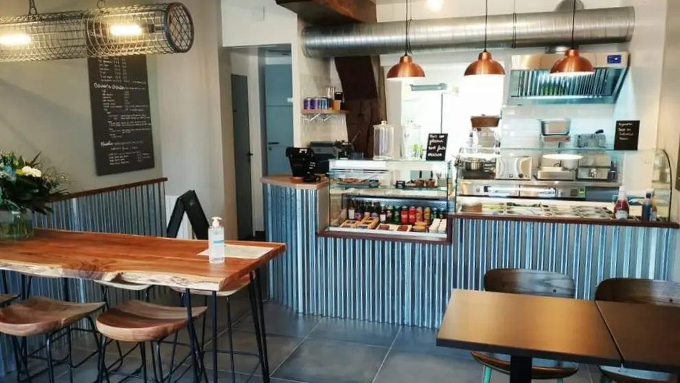 La Bagelerie interieur magasin