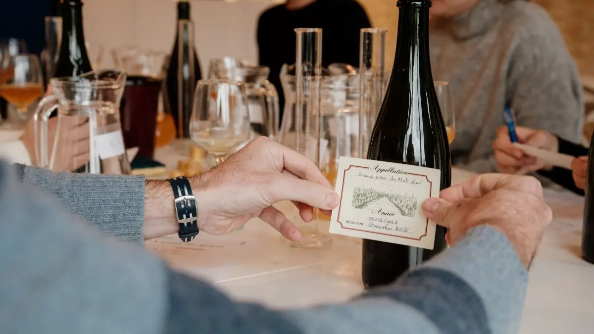 Visite étiquette © Cidrerie du Mont Viné