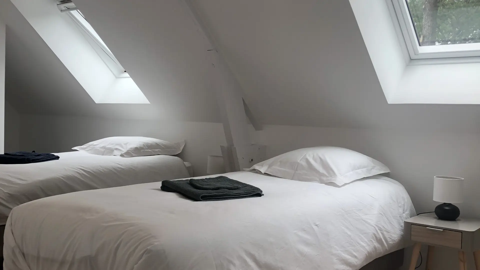 5 Sous Le Phare chambre Twins Dunette