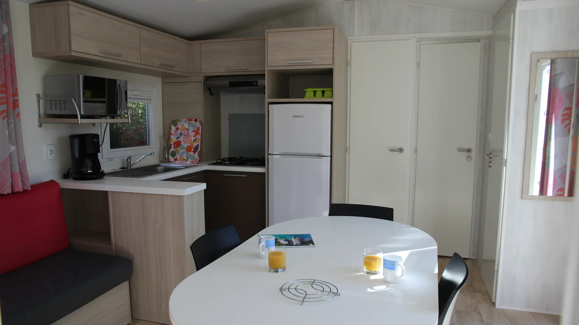 Mobil-home Tamaris (salon)