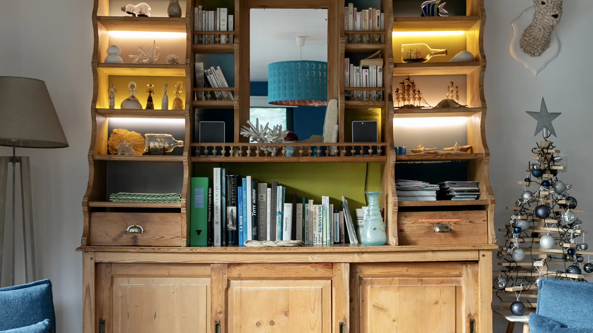 Meuble bibliothèque et déco