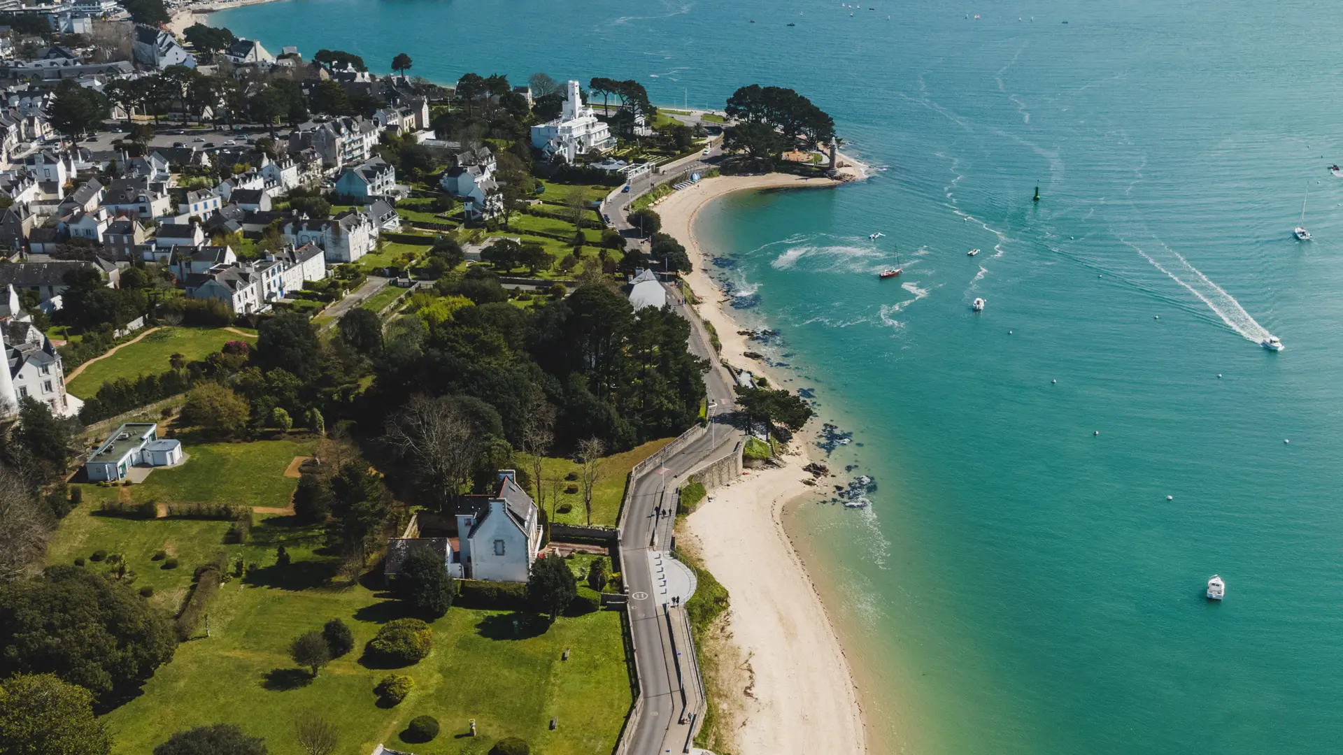 La corniche à Bénodet