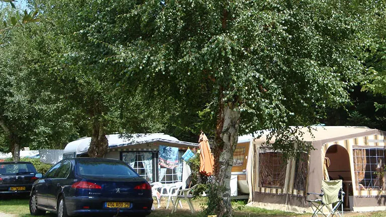 Emplacement pour caravanes