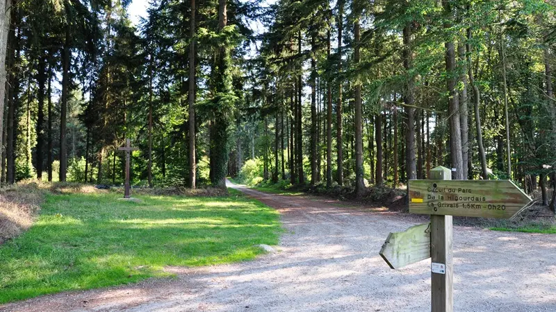 ©S Ramé-Prunaux - Bois communal et croix des Landes Epiniac