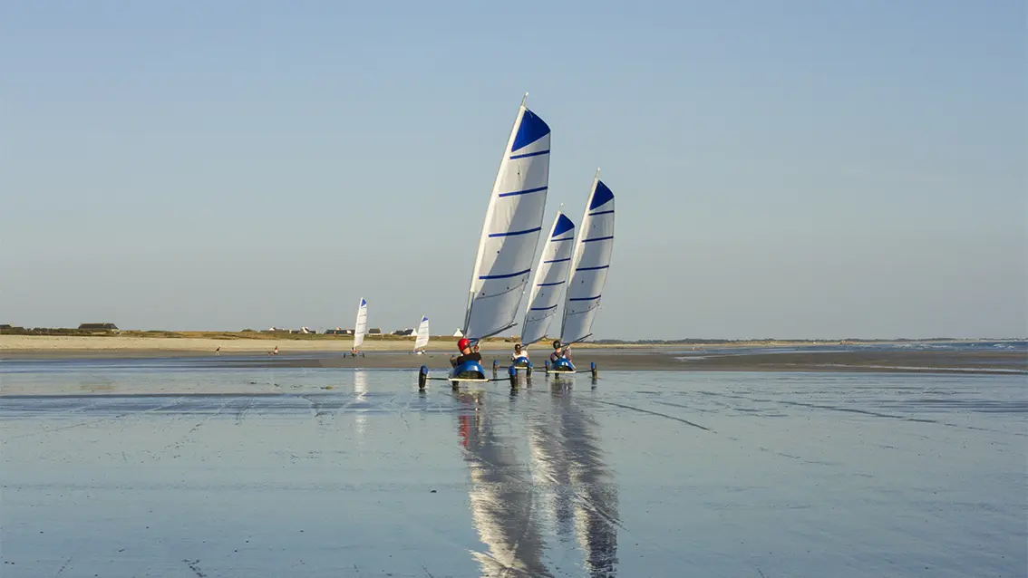 Plein Ouest - char à voile Penhors - Pays Bigouden