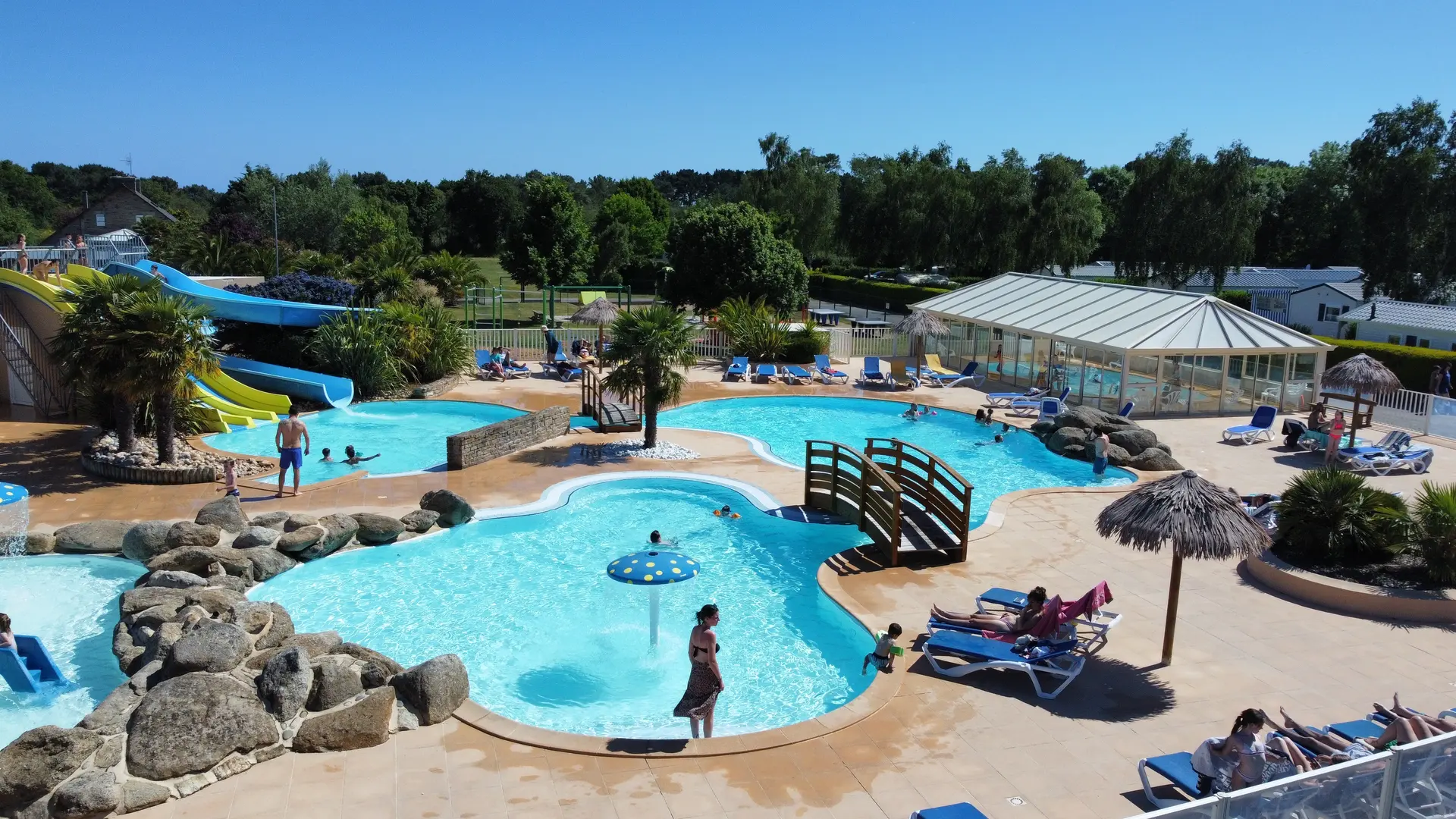 Camping la Plage de Cleut Rouz