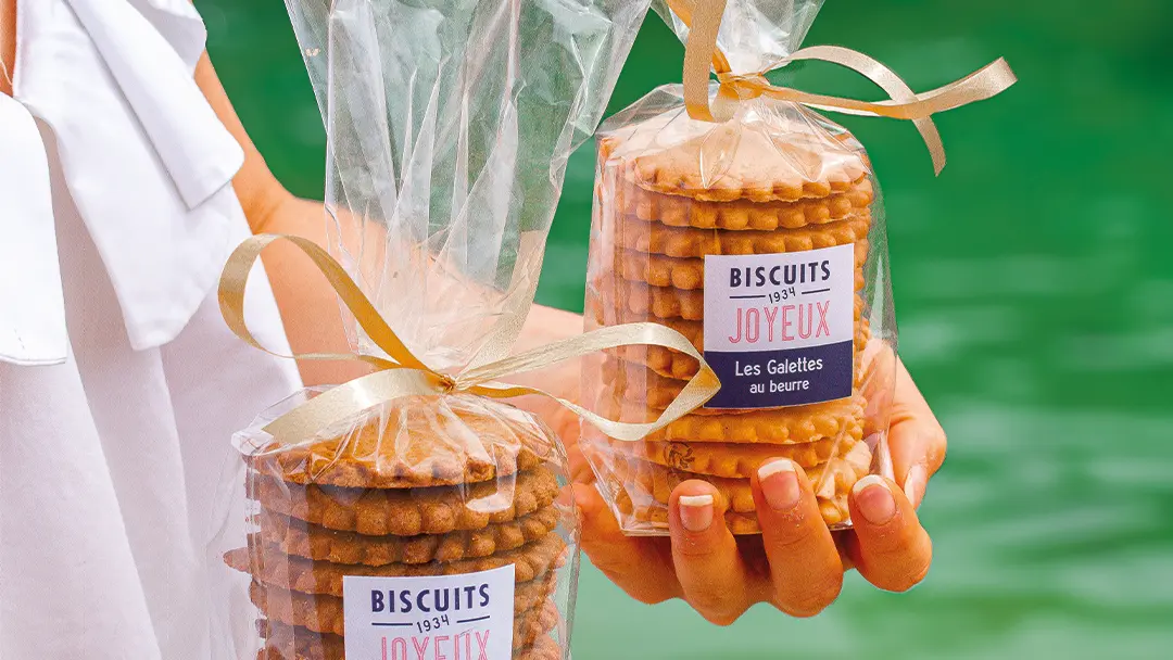 2 sachets biscuits -  Maison Joyeux - Saint-Malo