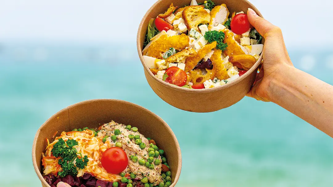 2 salades -  Maison Joyeux - Saint-Malo