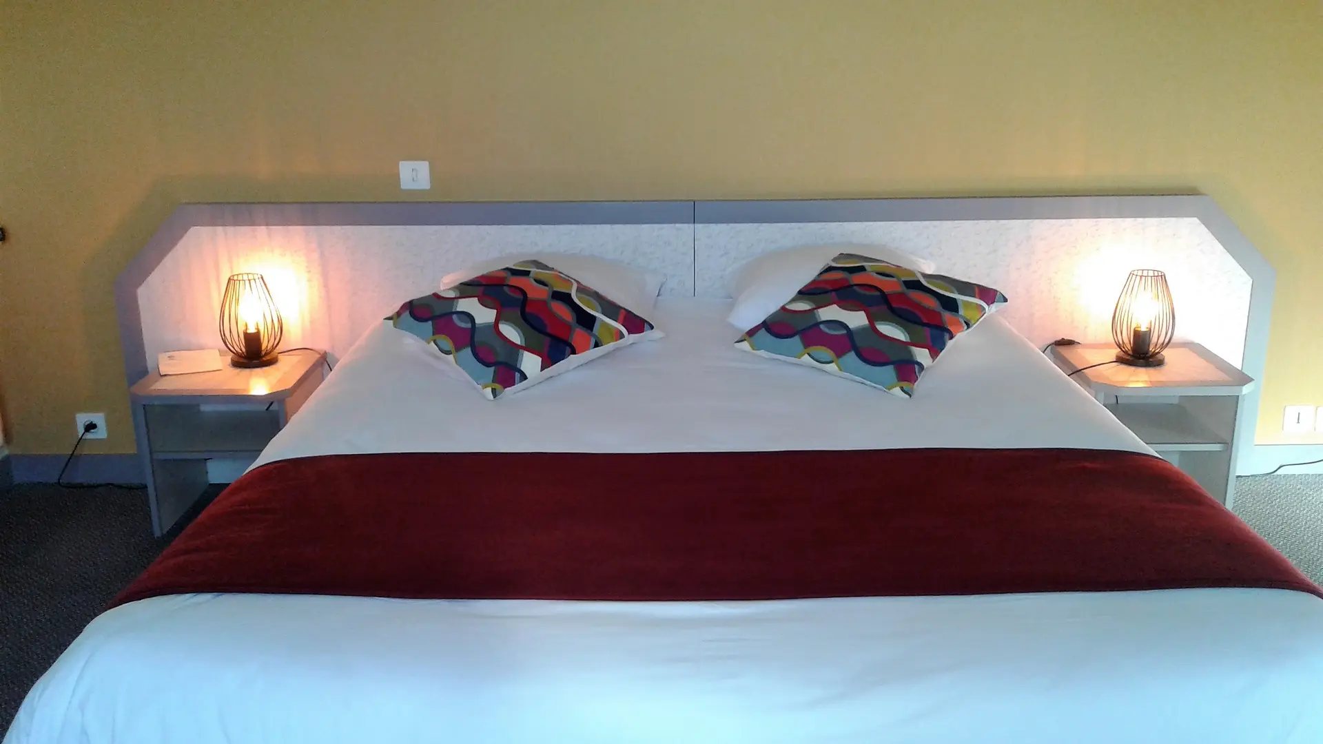 Chambre hôtel Le Capricorne Pouldreuzic