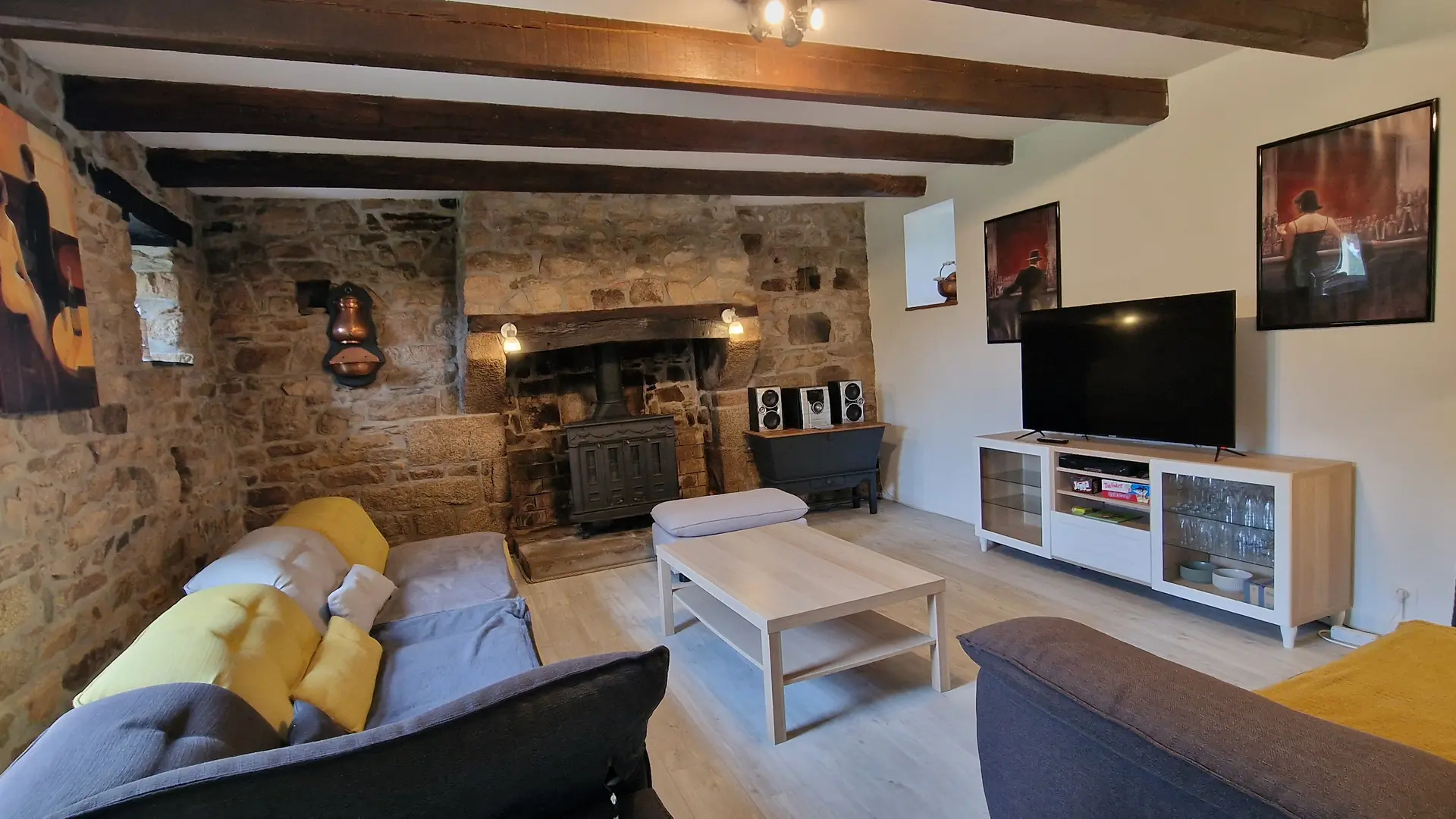 Salon - Gîte Vue Sur L'Etang