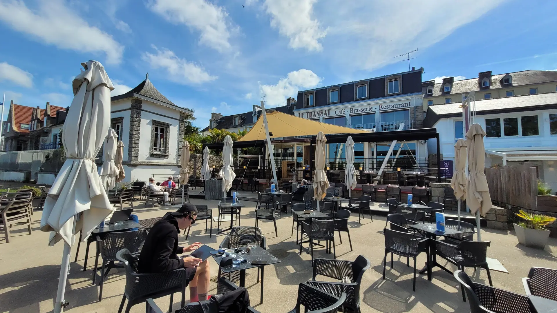 Terrasse du restaurant Le Transat