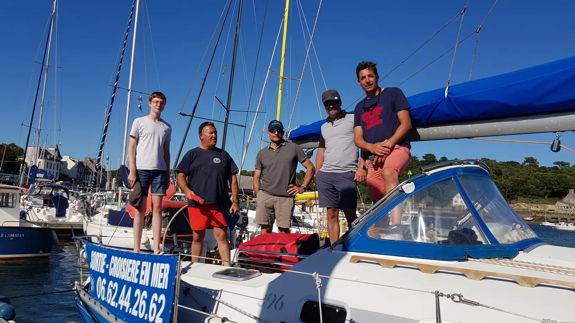 Sortie coaching en voilier, Audierne Yachting